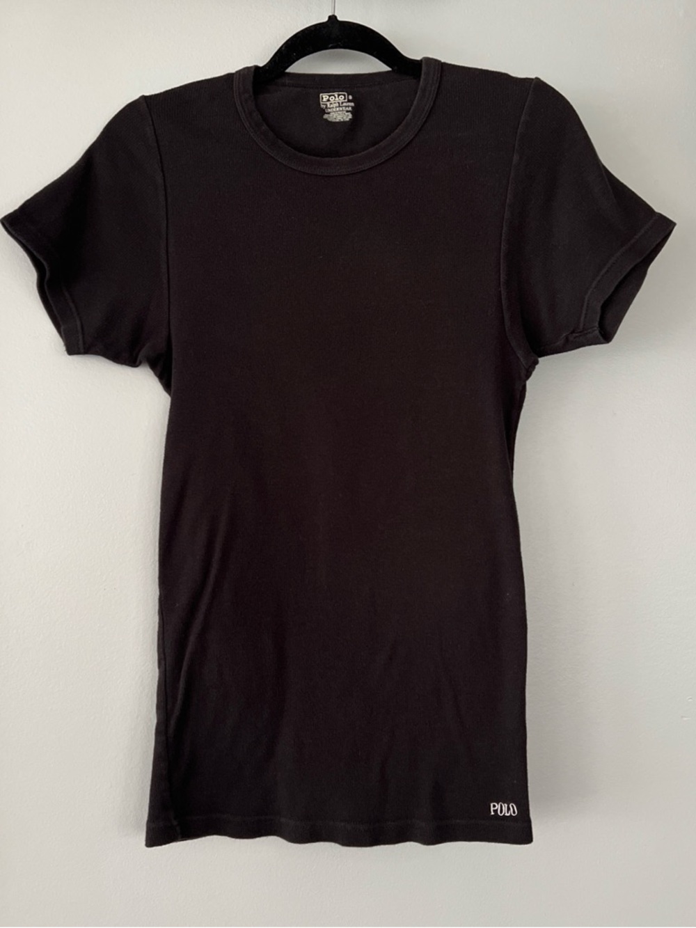 Polo by Ralph Lauren Black Short Sleeve Crewneck Tee